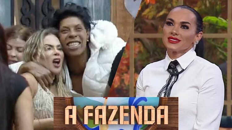 A Fazenda 15 madrugada.