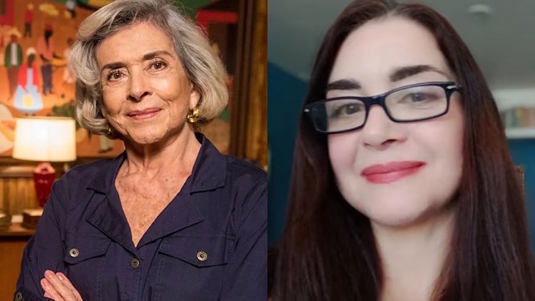 Betty Faria e Alexandra Marzo nas redes sociais.