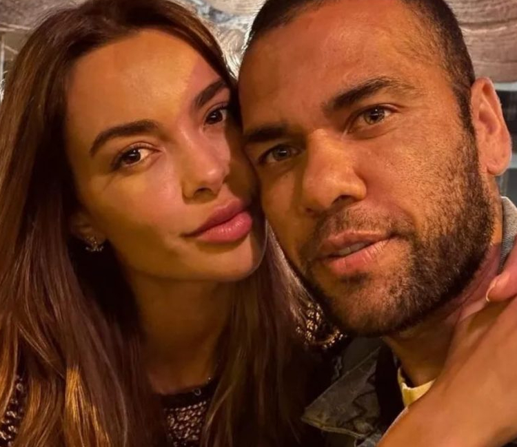 Joana Sanz e Daniel Alves