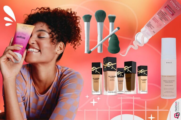 montagem com produtos lançamentos de beleza de setembro