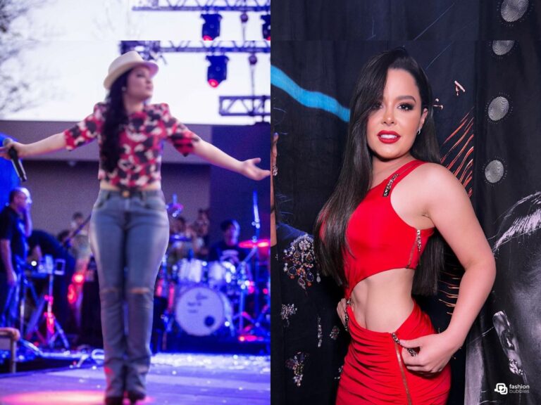 Foto de Maraisa antes e depois dos procedimentos estéticos
