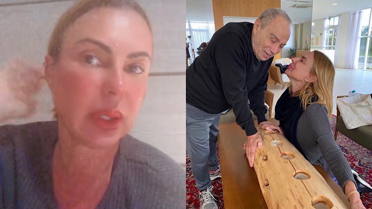 Marilene Saade e Stênio Garcia rebatem acusações de casamento de fachada.