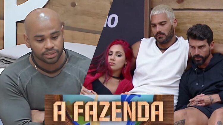 A Fazenda 15 madrugada após a eliminação.