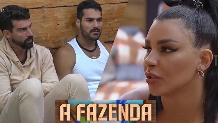 Madrugada peões se juntaram para falar mau dos adversários em A Fazenda 2023.