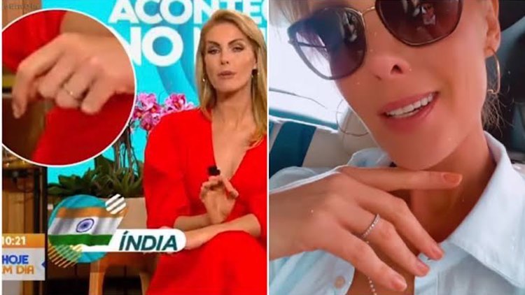 Ana Hickmann volta a usar suposta aliança e deixa fãs apavorados. 