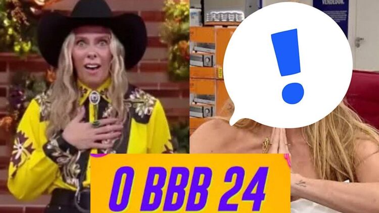 Danielle Winits surge em A Fazenda 15 e está cotada para o BBB 24.