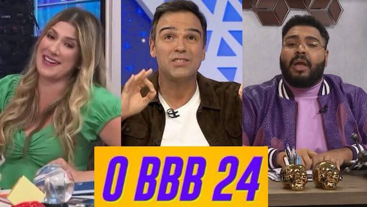BBB 24 não contará com as apresentações de Dani Calabresa e Paulo Vieira.