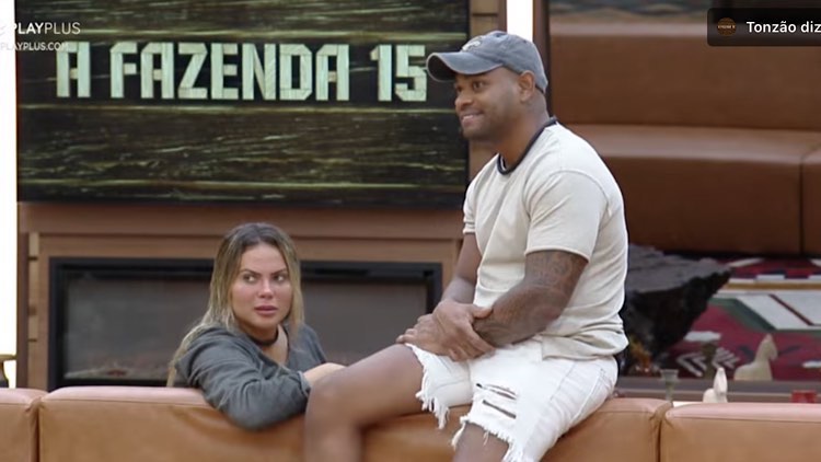 Cezar Black faz aposta picante com Kally em A Fazenda 15.
