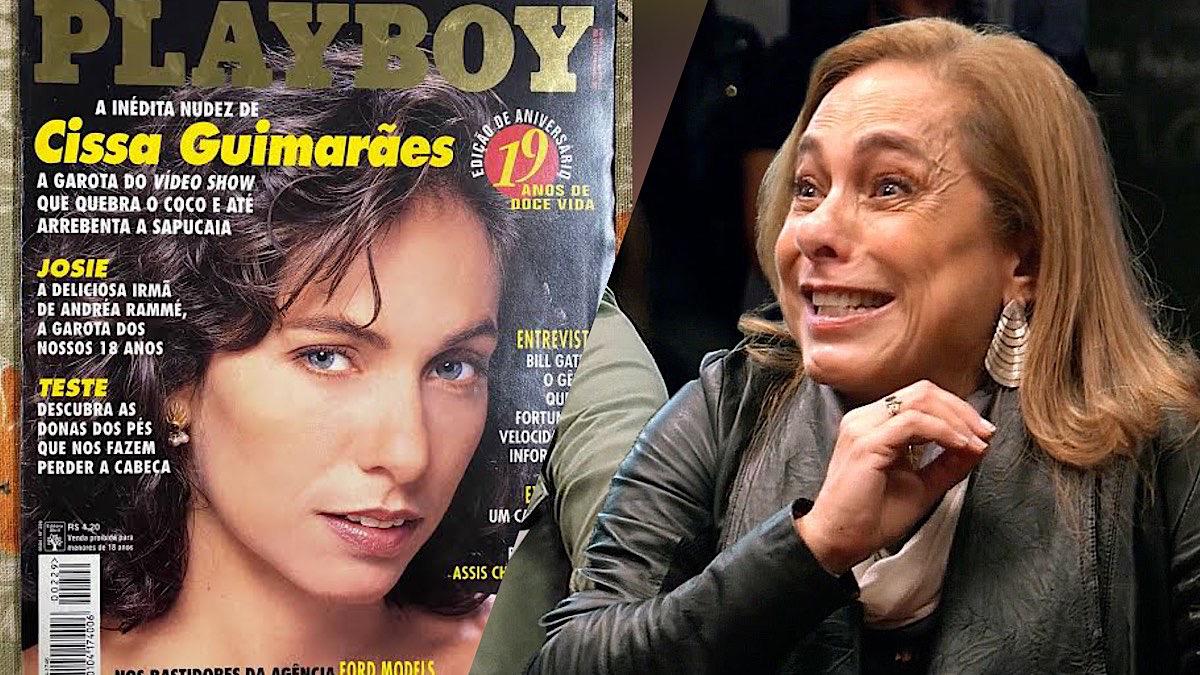 Cissa Guimarães na Playboy.