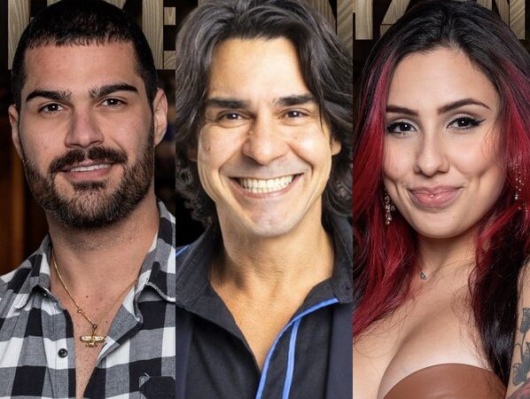 Da esquerda para direita, Shayan, André e Alicia