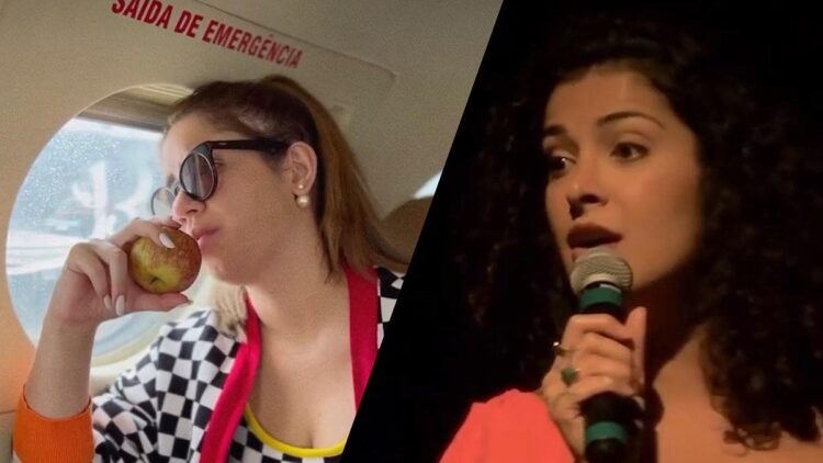 Giovana Fagundes faz piada com acidente de Marília Mendonça.