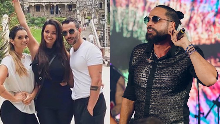 Mico Freitas e Kelly Key nas redes.
