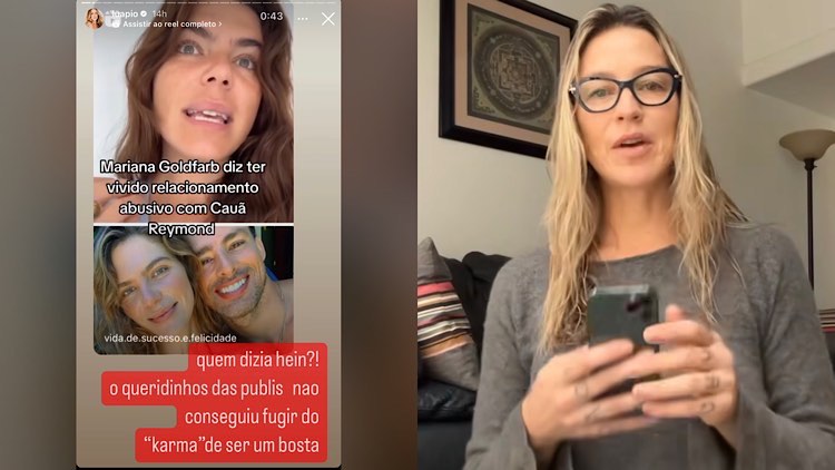 Luana Piovani detona Cuã Reymond.