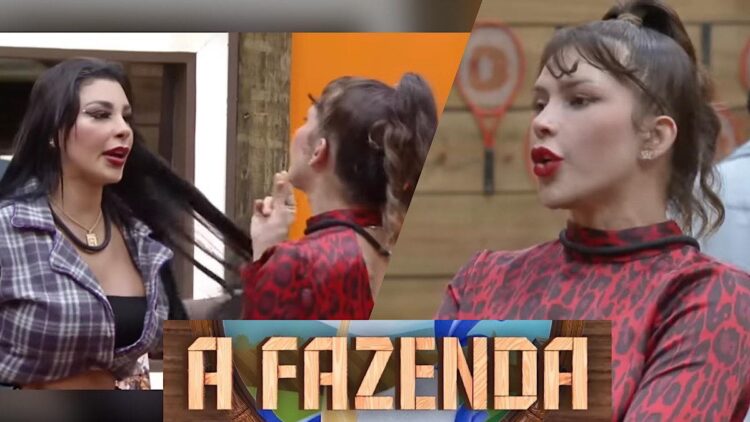 Nadja fica furiosa após virar alvo da sexta roça de A Fazenda 15. Fonte: Instagram.