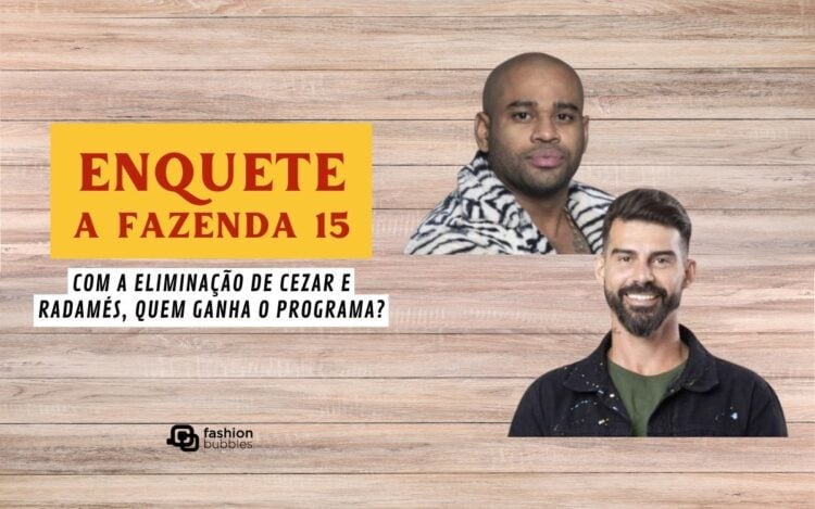 Enquete A Fazenda 15: após eliminação de Cezar Black e Radamés Martins, quem vai ganhar o reality show?