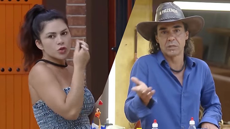 Discussão de André e Nadja durou toda a sexta-feira e a madrugada de sábado também.