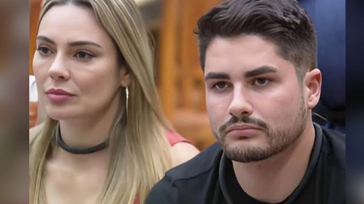 Rachel e Lucas na final de A Fazenda 15.