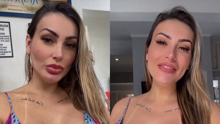 Andressa Urach põe ponto final na prostituição.