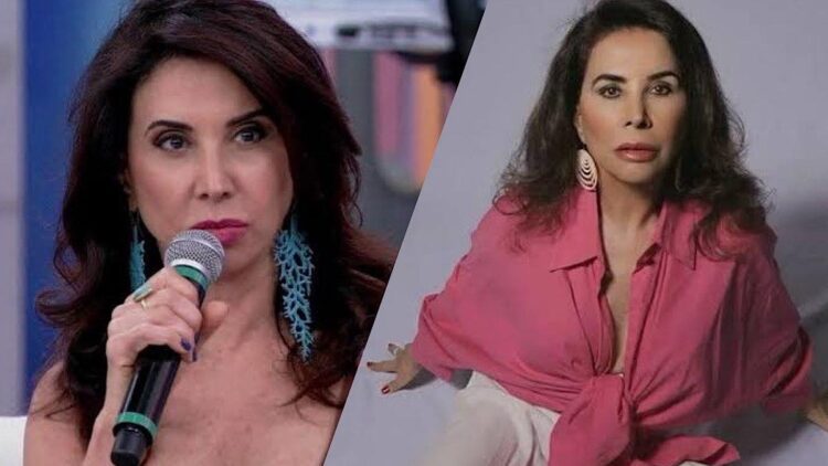 Claudia Alencar está internada.