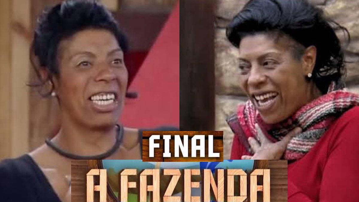 Final de A Fazenda 2023, Márcia Fu no pódio.