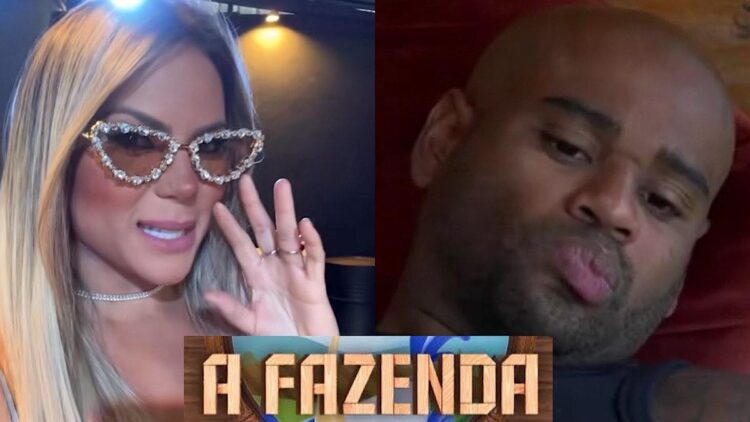 Kally Fonseca desiste de Cezar Black e beija apresentador em festa animadíssima: “Eu te amo”
