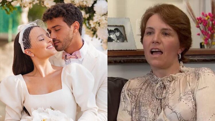 Mãe de Larissa Manoela e pai da atriz não foram convidados para o casamento.
