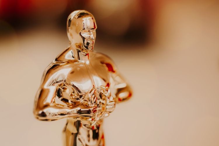 Imagem mostrando estatueta do Oscar