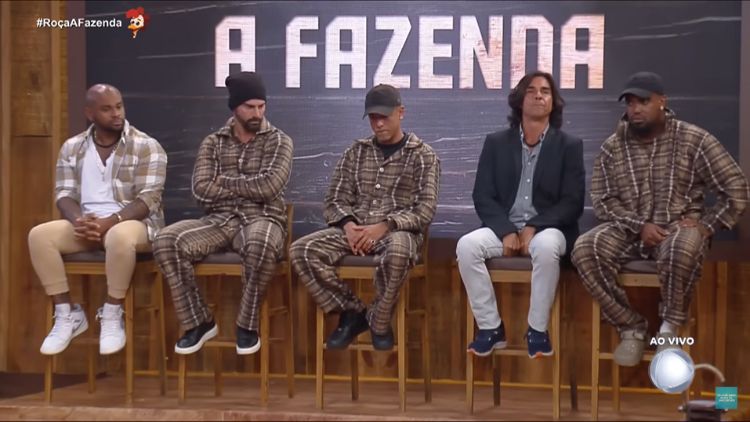 Da esquerda para direita: Cezar Black, Radamés Martins, WL Guimarães, André Gonaçalves e Tonzão Chagas.