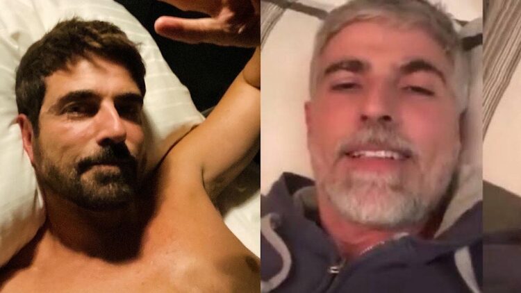 Reynaldo Gianecchini surge em vídeo íntimo.
