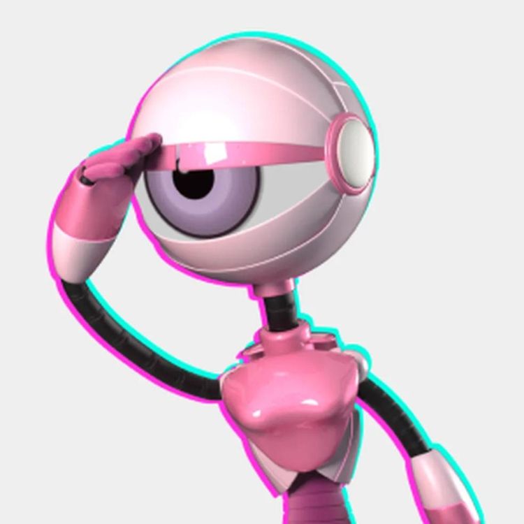Robô do BBB avistando algo de longe
