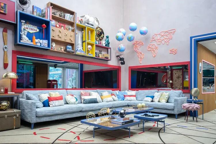 Imagem da sala do BBB 23