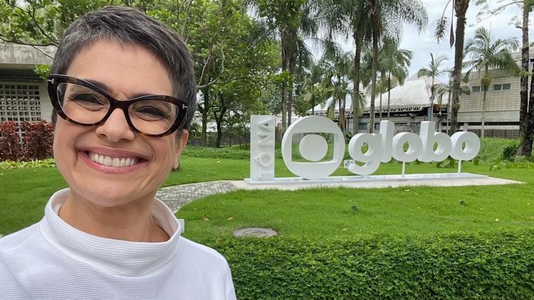 Sandra Annenberg na Globo.