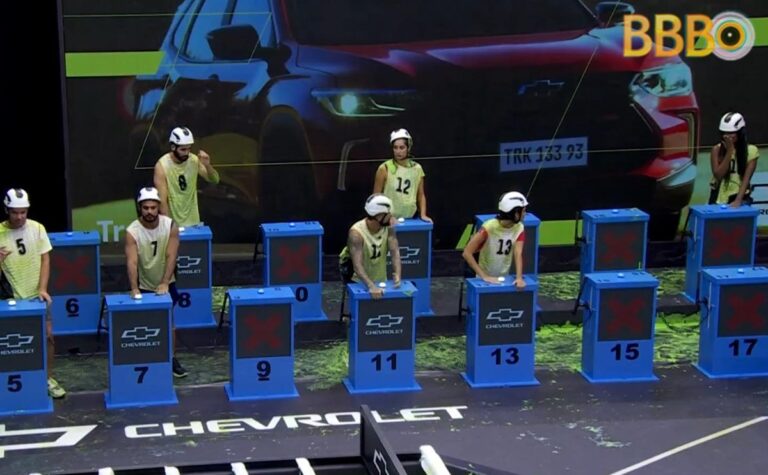 Print do BBB 24 em tempo real, 1ª Prova do Líder