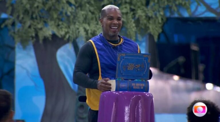 Rodriguinho é o Líder da semana no BBB 24. Saiba quem está no VIP e quem está na Xepa