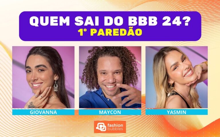 Enquete BBB 24 + Votação Gshow: Giovanna, Maycon ou Yasmin, quem deve sair no 1º Paredão? Quem fica?