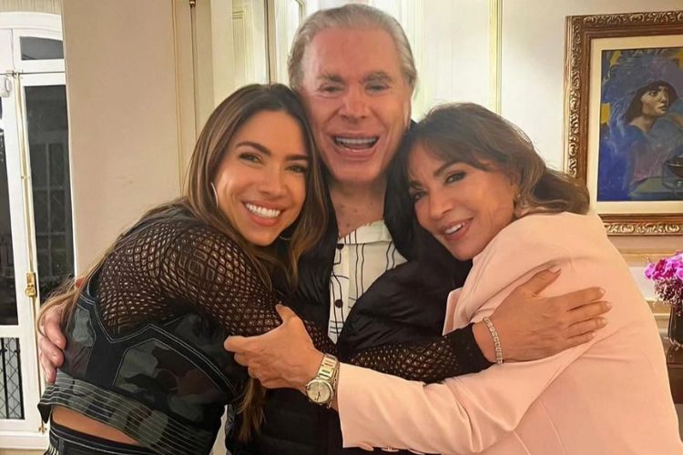 Uma das filhas de Silvio Santos e sua atual esposa