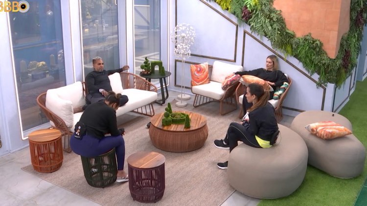 Madrugada BBB 24, Bin Laden fala em plano com Wanessa e dá sinal para Rodriguinho.