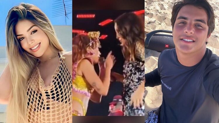 Ivete Sangalo e Anitta especulam flerte entre Melody e Marcelo Cady.