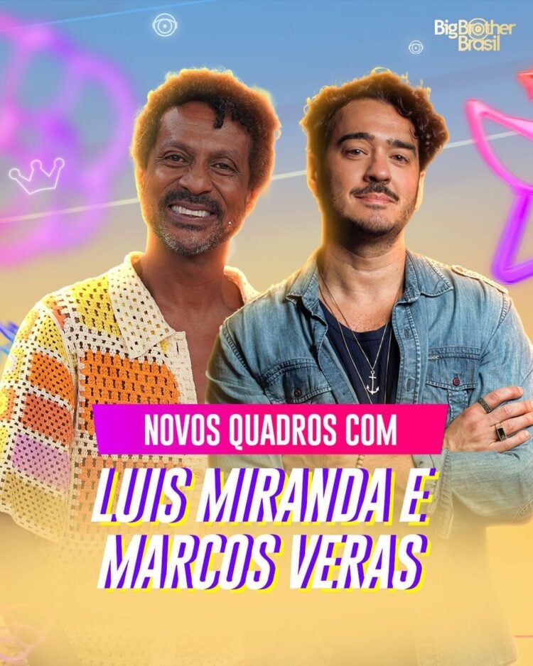 Luis Miranda e Marcos Veras