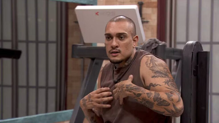 MC Bin Laden dentro da casa do BBB 24