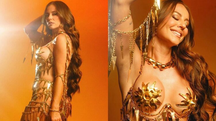 Paolla Oliveira no carnaval 2024.