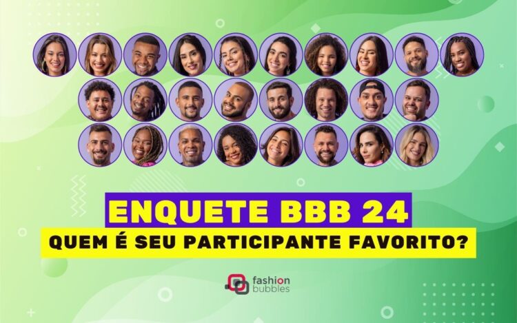 BBB 2024 – Enquete quem é o seu participante favorito? Aquele que deve ganhar o reality show?