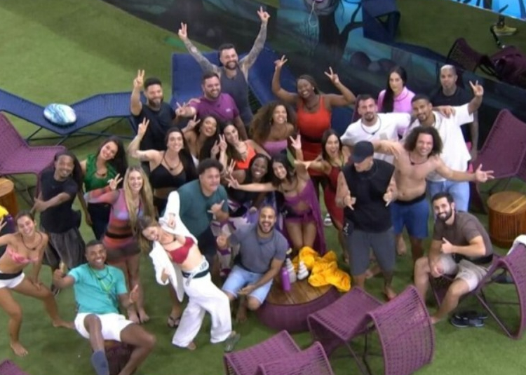 Participantes do BBB 24 já na casa