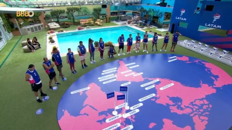 Print 1ª Prova do Anjo BBB 24 Latam