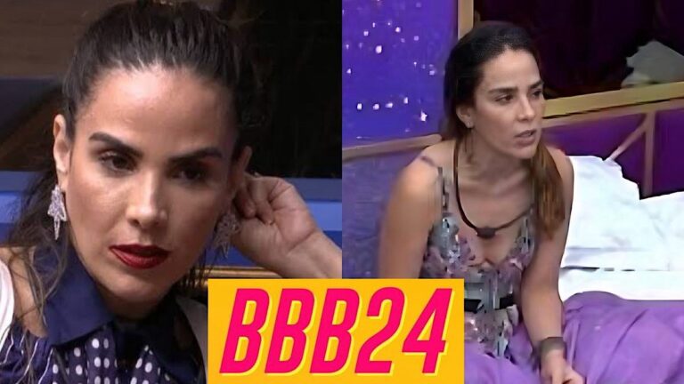 Wanesa Camargo perde calcinha no BBB 24.