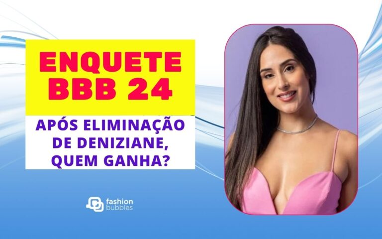 Enquete BBB 24 eliminação Deniziane