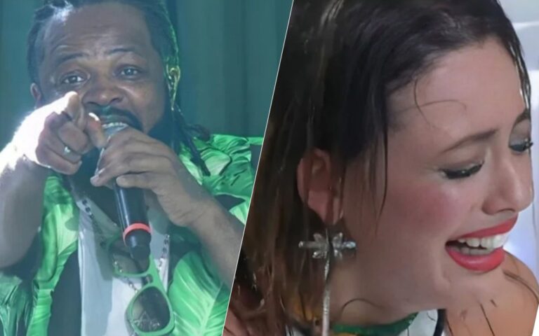 Xande de Pilares e Beatriz