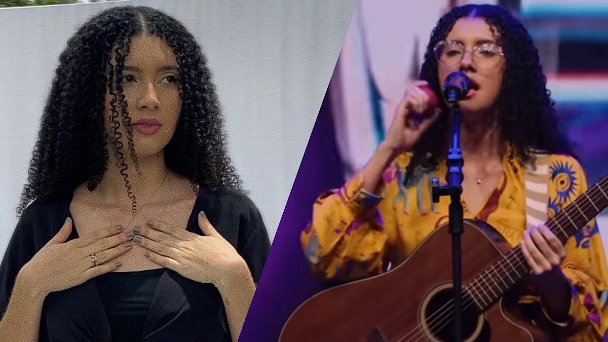 Aymeê Rocha chama atenção em reality musical gospel.