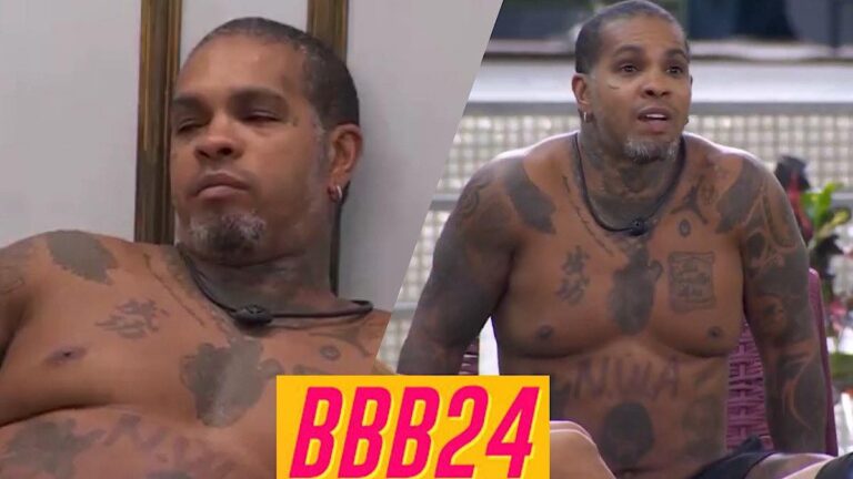 BBB 24 Rodriguinho no Paredão.