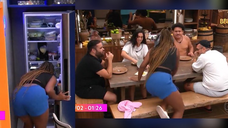 Plano de levar todos para o Tá com Nada agitou a madrugada do BBB 24.